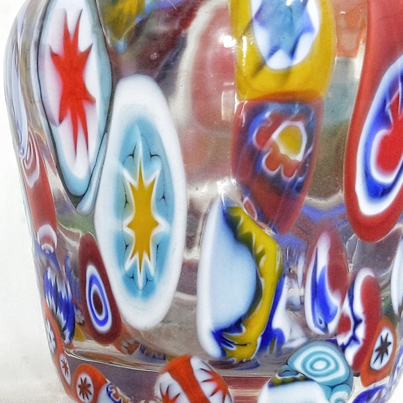 *SOLD* Murano Italy Millefiori Murinne glass decanter scent bottle - Picture 11 of 11